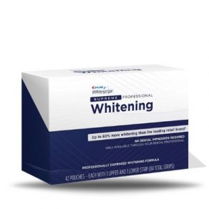 bande crest white whitestrips supreme